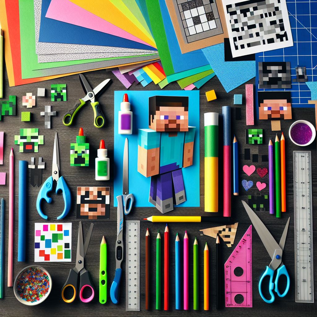 Top 10 Minecraft Crafting Materials for Kids | Essential Supplies | PaperCrafter